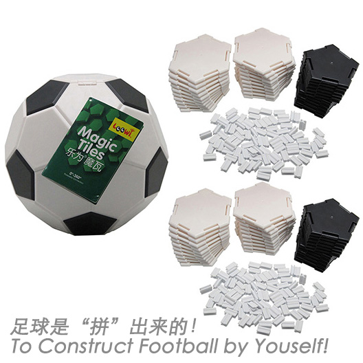 樂(lè)為魔瓦樂(lè)為足球裝，足球是“拼”出來(lái)的！